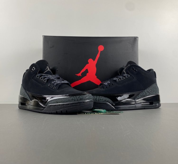 Air Jordan 3 Retro 2025 Black Cat - CT8532-001