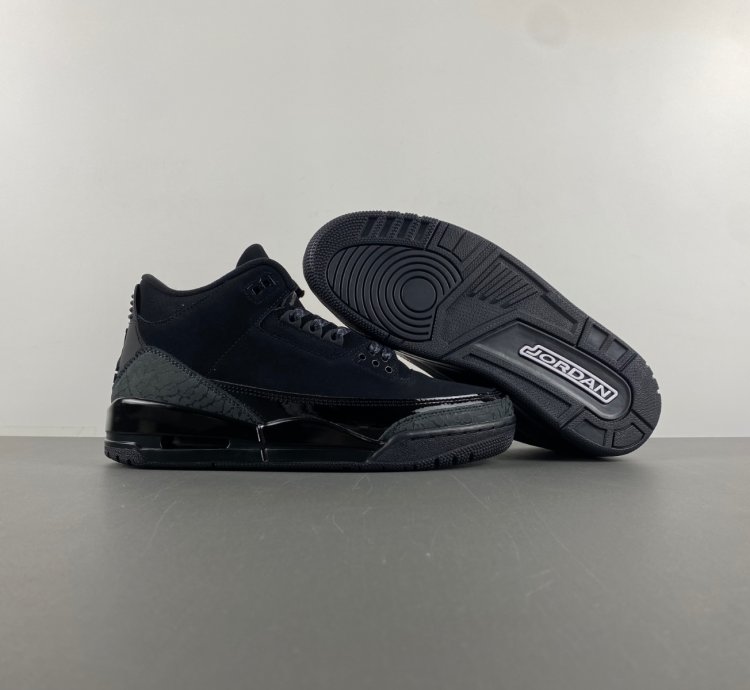 Air Jordan 3 Retro 2025 Black Cat - CT8532-001