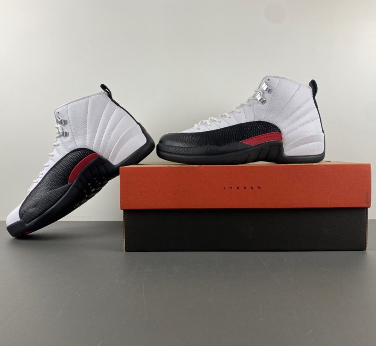 Air Jordan 12 Retro Red Taxi Flip - CT8013-162