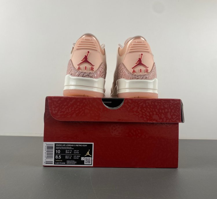 Air Jordan 3 Retro Valentine's Day - HJ0178-600