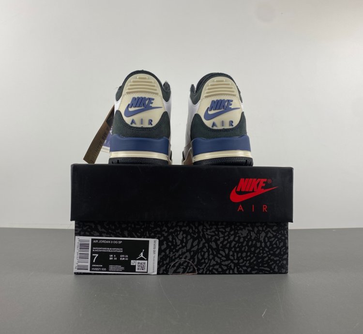 A Ma Maniére Jordan Air 3 Retro OG SP Diffused Blue - HV8571-100
