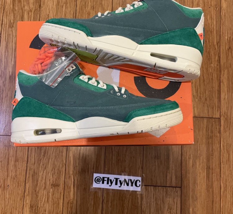 Air Jordan 3 Nina Chanel Abney Bicoastal men size 10 5