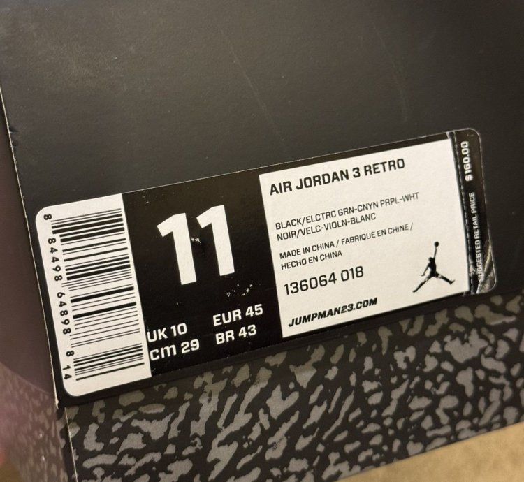 Air Jordan 3 Retro Joker 2013