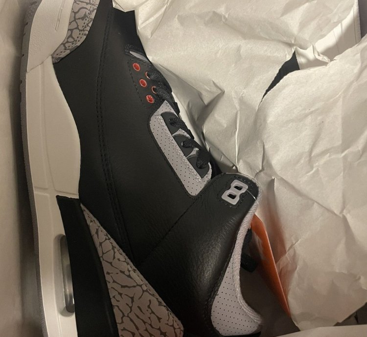 Air Jordan 3 Retro OG Black Cement 2024