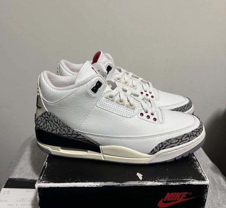 Air Jordan 3 Retro White Cement