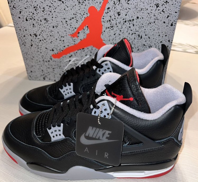 air jordan 4 bred reimagined