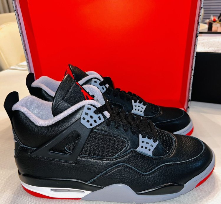 air jordan 4 bred reimagined