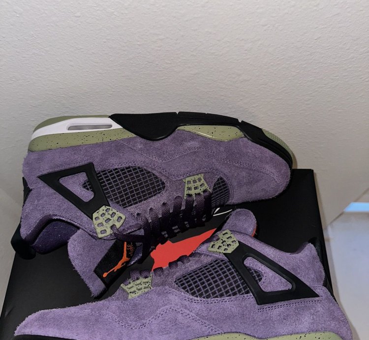 Air Jordan 4 Canyon Purple