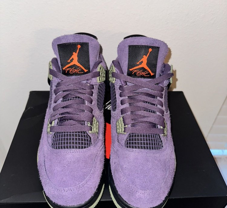Air Jordan 4 Canyon Purple