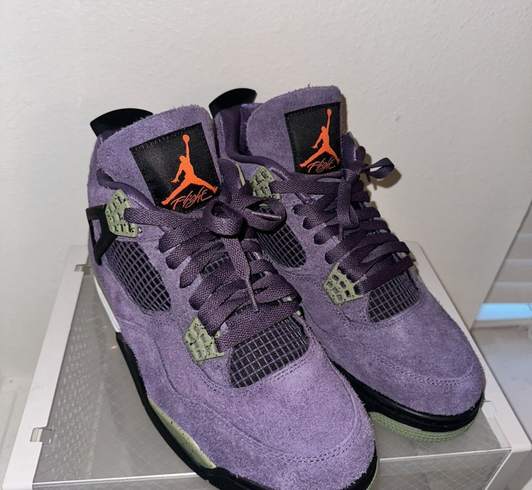 Air Jordan 4 Canyon Purple