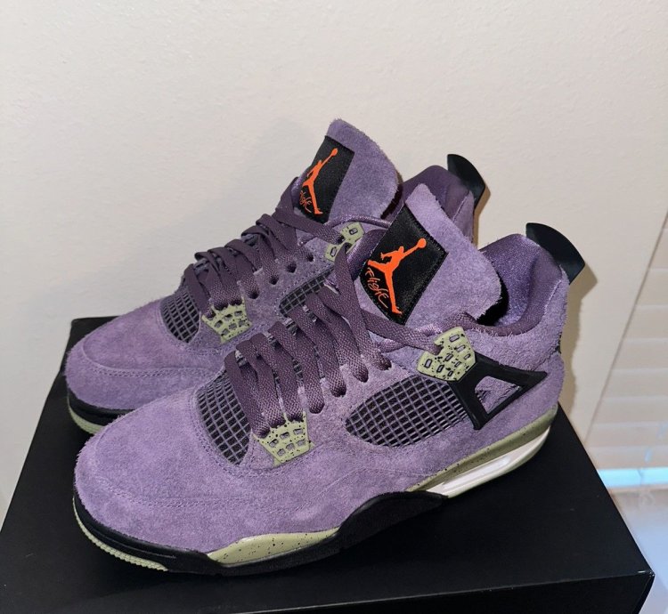 Air Jordan 4 Canyon Purple