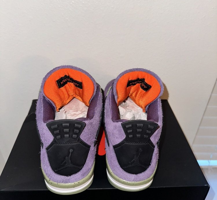 Air Jordan 4 Canyon Purple