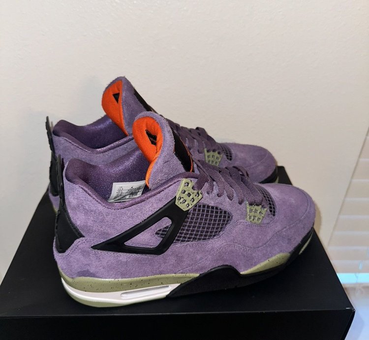 Air Jordan 4 Canyon Purple