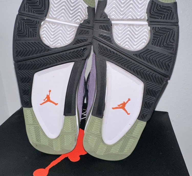 Air Jordan 4 Canyon Purple