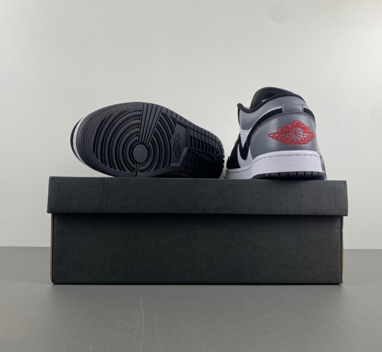 Air Jordan 1 Low SE White Black Matte Silver - HF3148-106