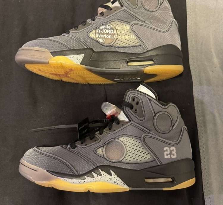 Air Jordan 5 Off White Muslin
