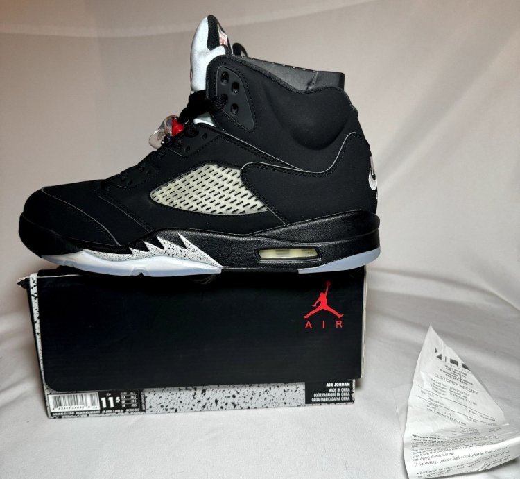 Air Jordan 5 Retro OG Metallic 2016 Men Shoes - Size 11 5