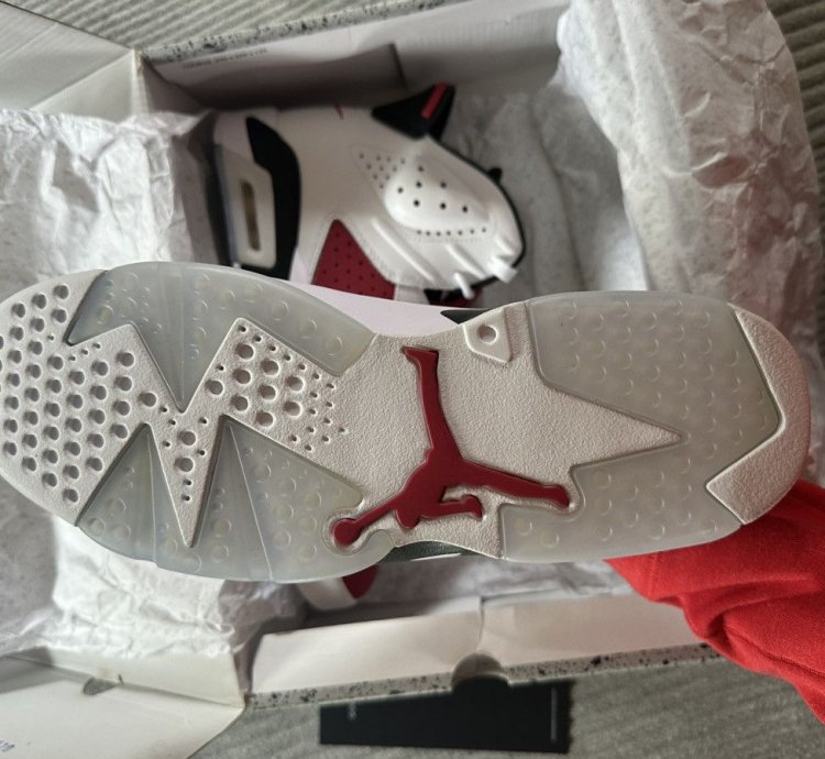 Air Jordan 6 Retro Carmine 2021 size 10
