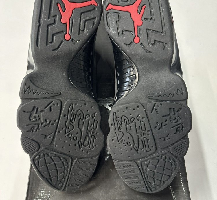 Air Jordan 9 retro black varsity red-dark charcoal 2010