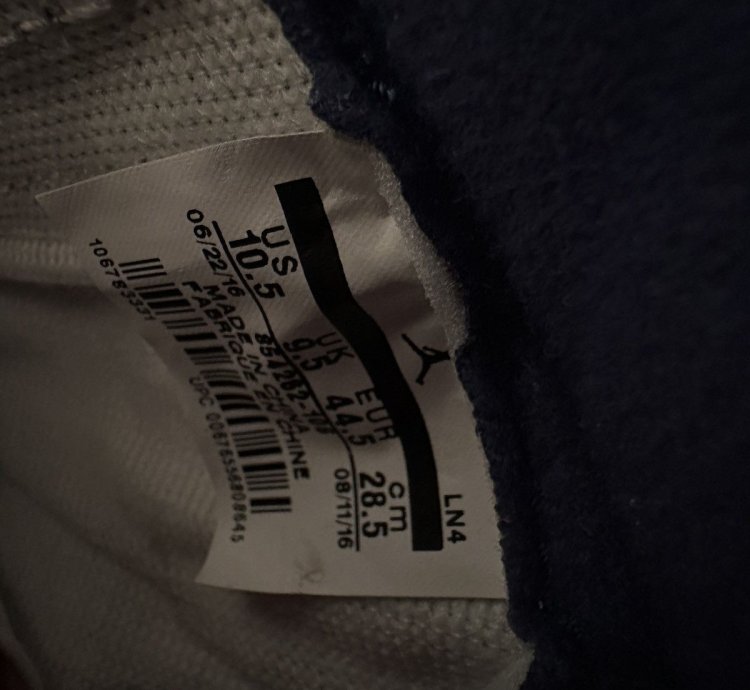 Air Jordan Retro 3 OG True Blue