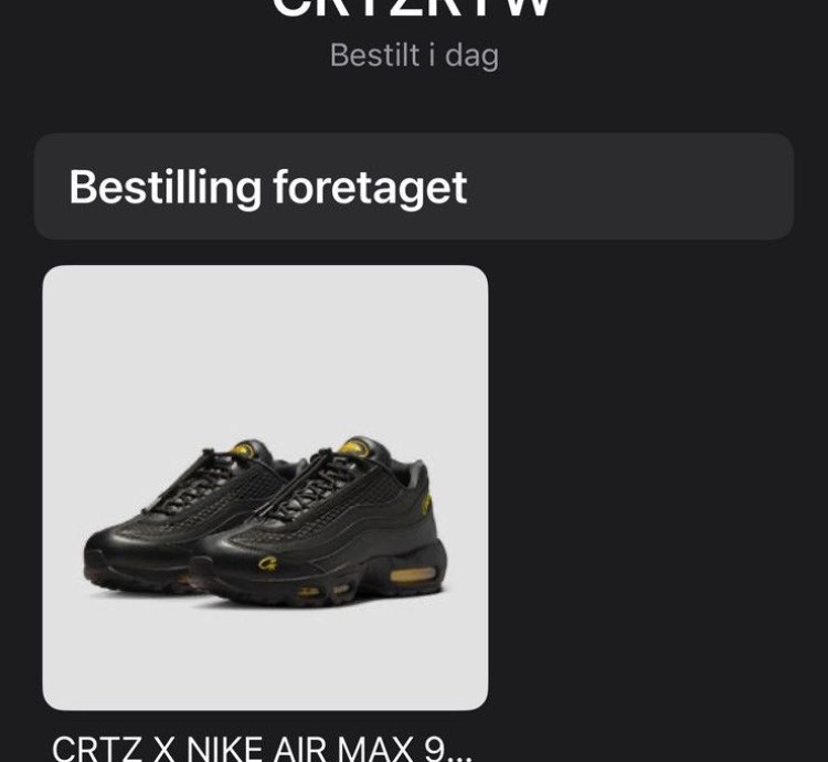 Air Max 95 Corteiz Honey Black