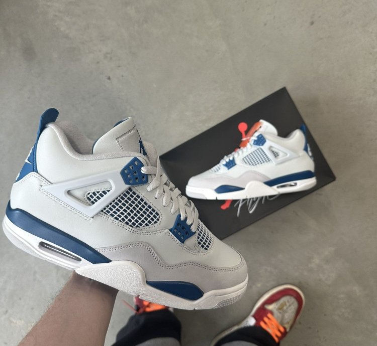 AJ4 Military Blue 2024
