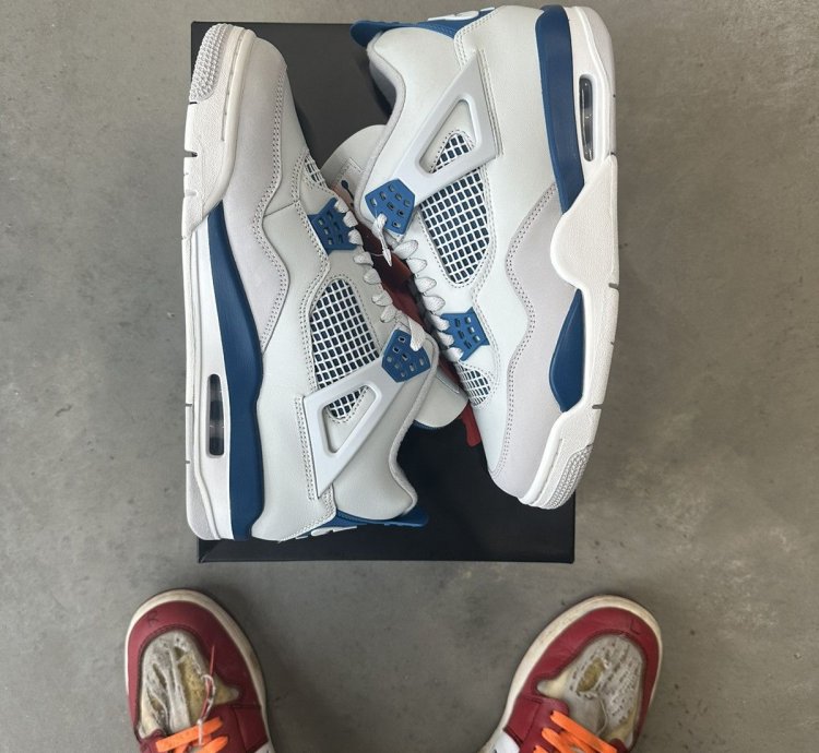 AJ4 Military Blue 2024
