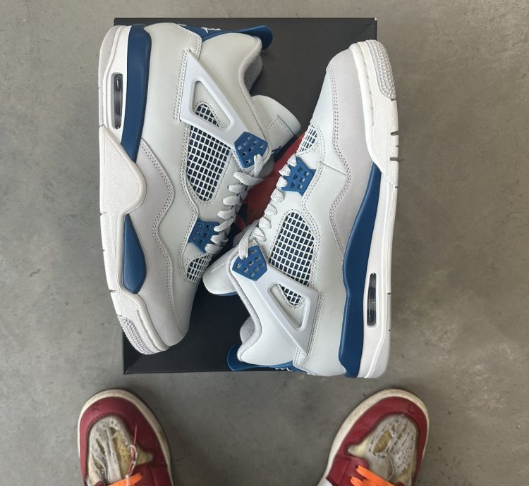 AJ4 Military Blue 2024