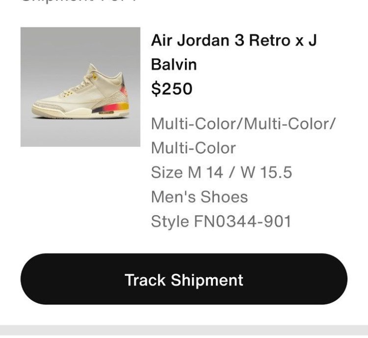 Balvin Air Jordan 3 Retro Medellin Sunset