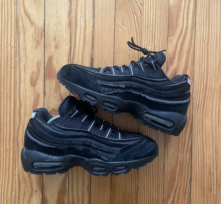 Comme Des Gar ons Nike AirMax 95 Black