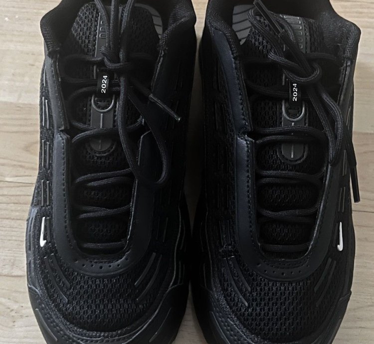 COMME des Garcons Homme Plus black Nike edition Air Max