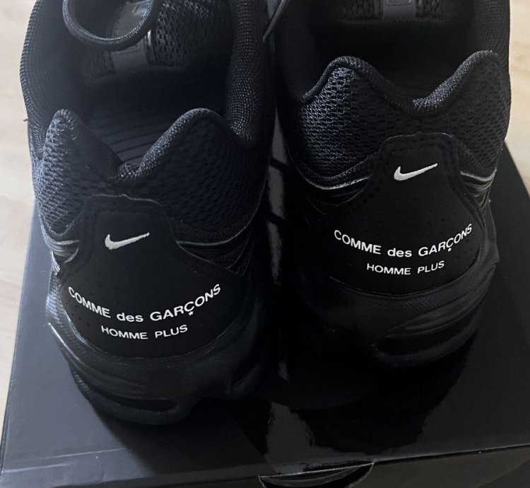 COMME des Garcons Homme Plus black Nike edition Air Max