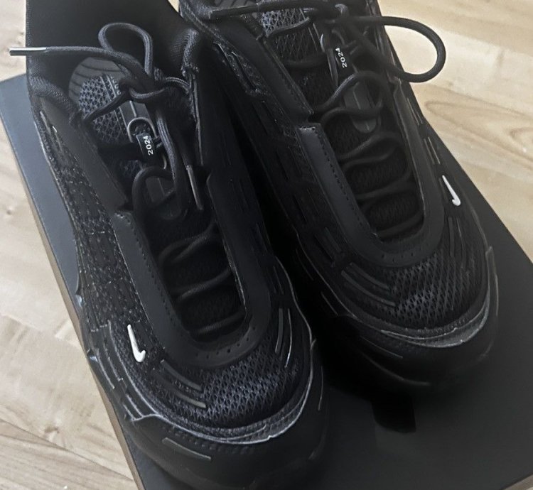 COMME des Garcons Homme Plus black Nike edition Air Max