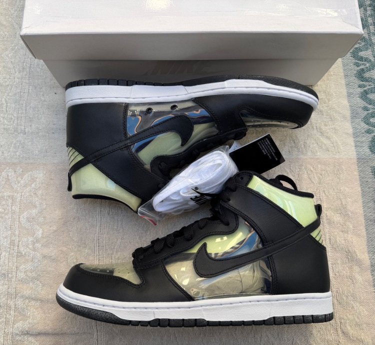 Comme Des Garcons Homme Plus Nike Dunk High Clear FW17 PVC