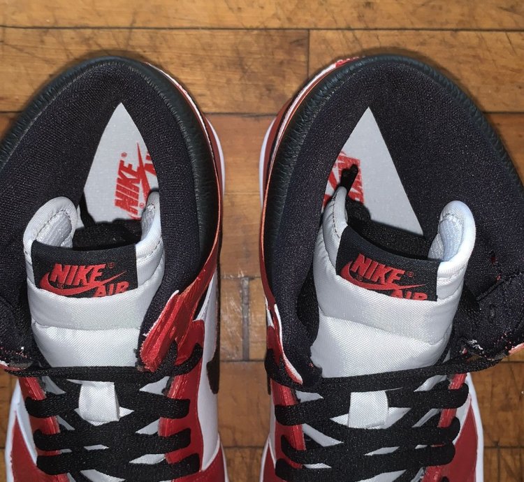 CUSTOM - Jordan 1 Chicago High Size 12