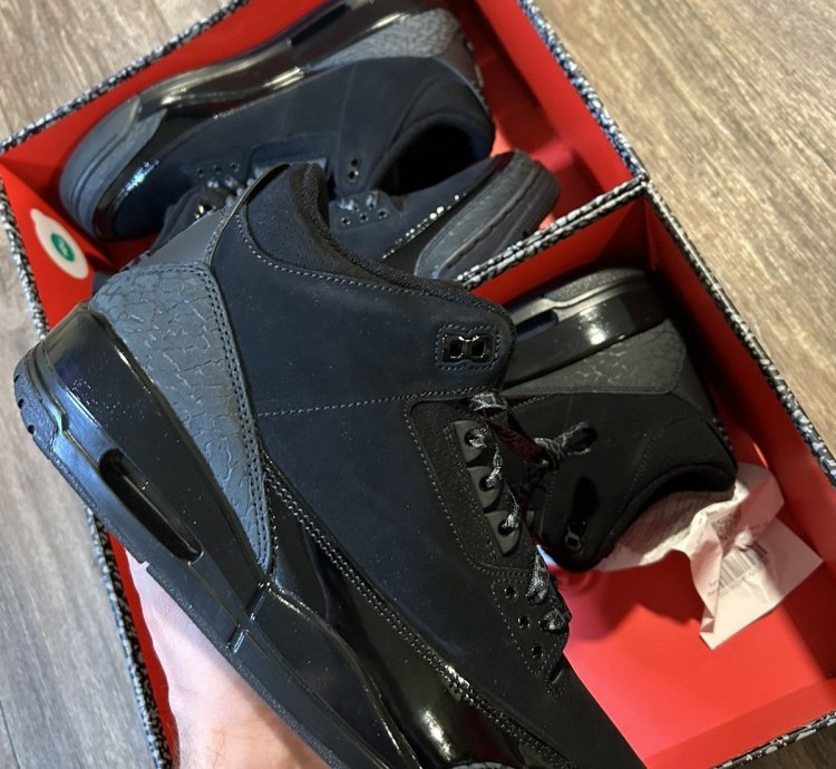 DS Jordan 3 Black Cat