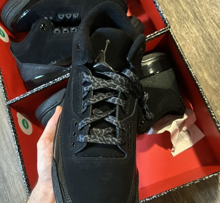 DS Jordan 3 Black Cat