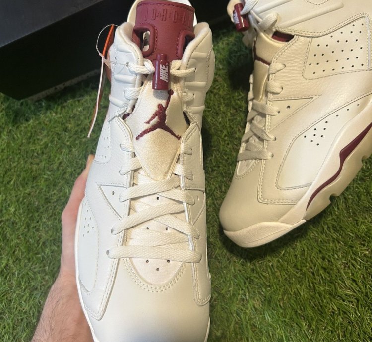 DS Jordan 6 Maroon