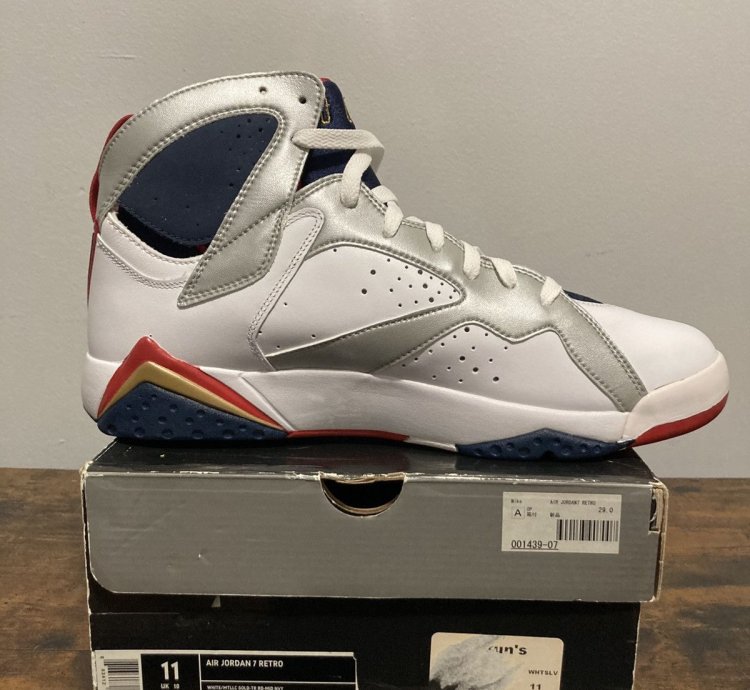 DS Jordan 7 For The Love Of The Game FTLOTG