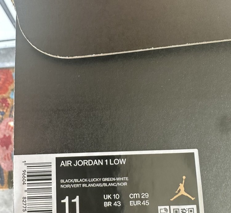 Jordan 1 Low Lucky Green