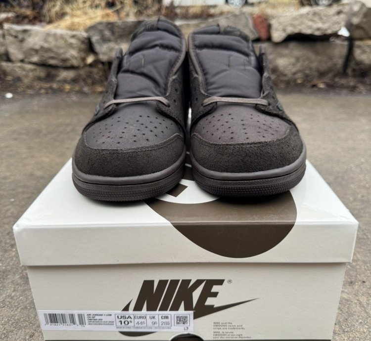 Jordan 1 Low Velvet Brown
