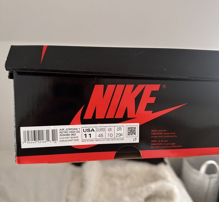 Jordan 1 Patent Bred