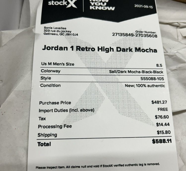 Jordan 1 Retro High Dark Mocha (2020)