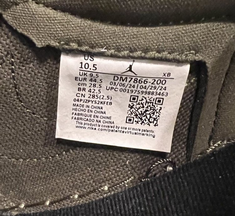 Jordan 1 Retro Low OG SP Travis Scott Medium Olive