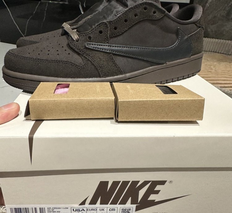 Jordan 1 Travis Scott Vetvet Brown Retro Low TS