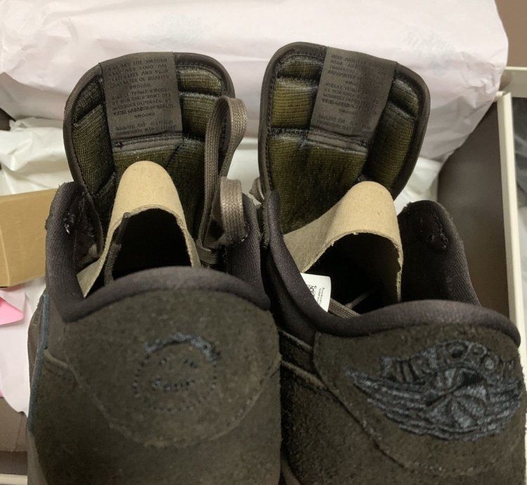 Jordan 1 Travis Scott Vetvet Brown Retro Low TS