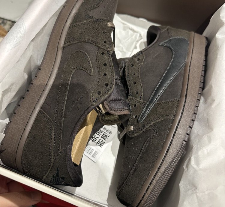 Jordan 1 Travis Scott Vetvet Brown Retro Low TS