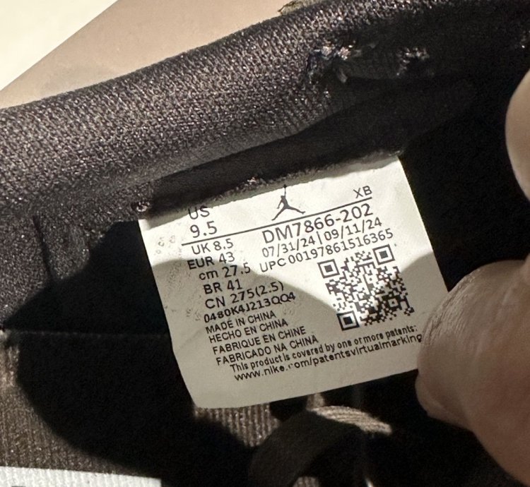 Jordan 1 Travis Scott Vetvet Brown Retro Low TS