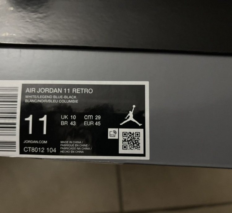 Jordan 11 legend blue