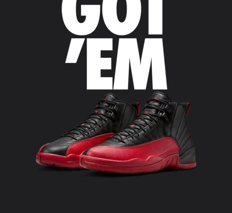 Jordan 12 Flu game 2025 size 12